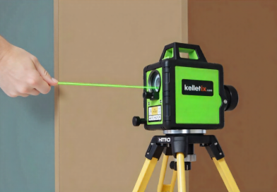 Nível a laser para reformas com precisão profissional
