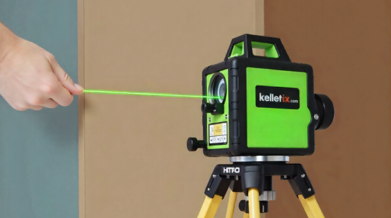 Nível a laser para reformas com precisão profissional